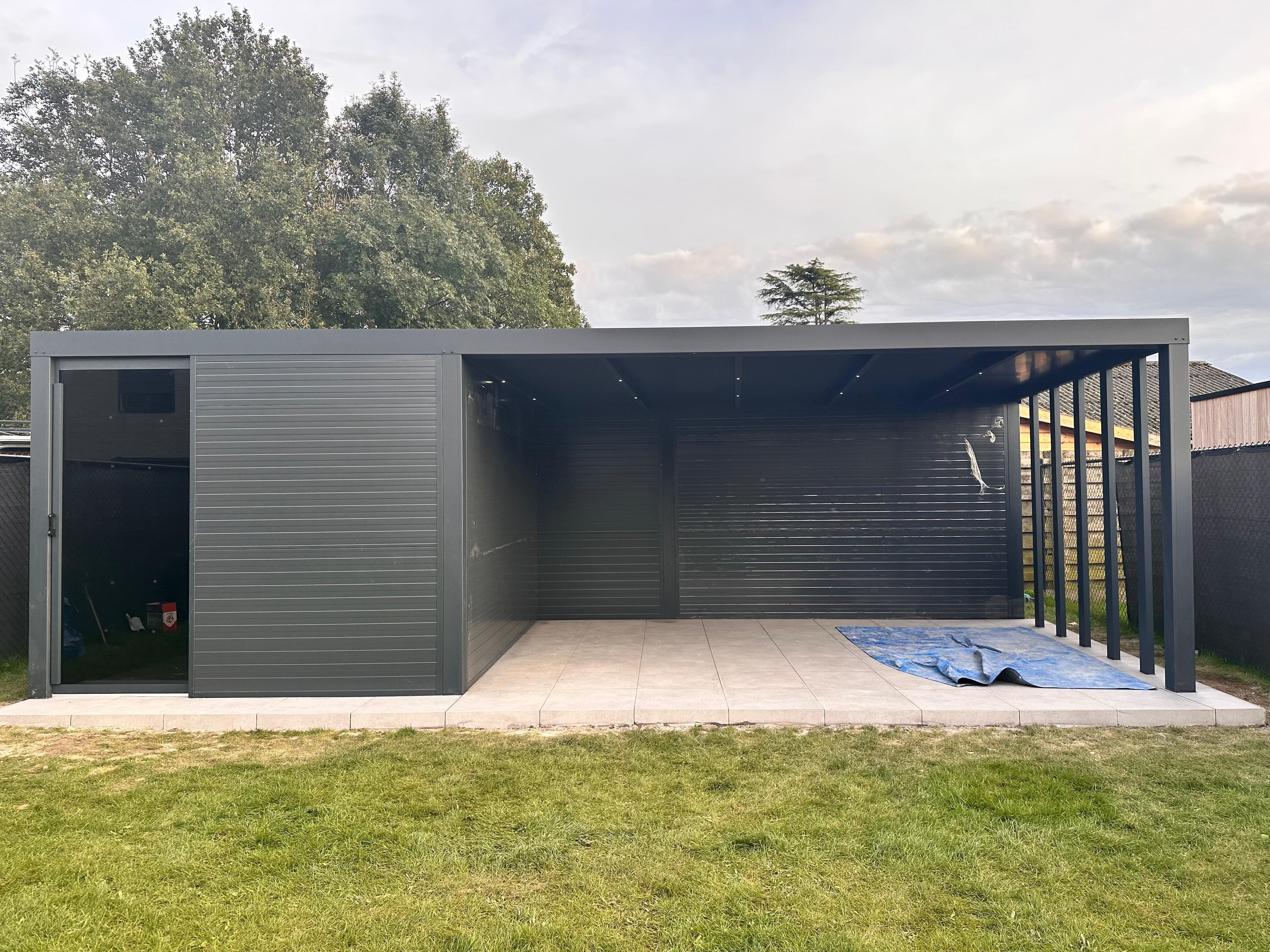 Robuuste Carport met Berging