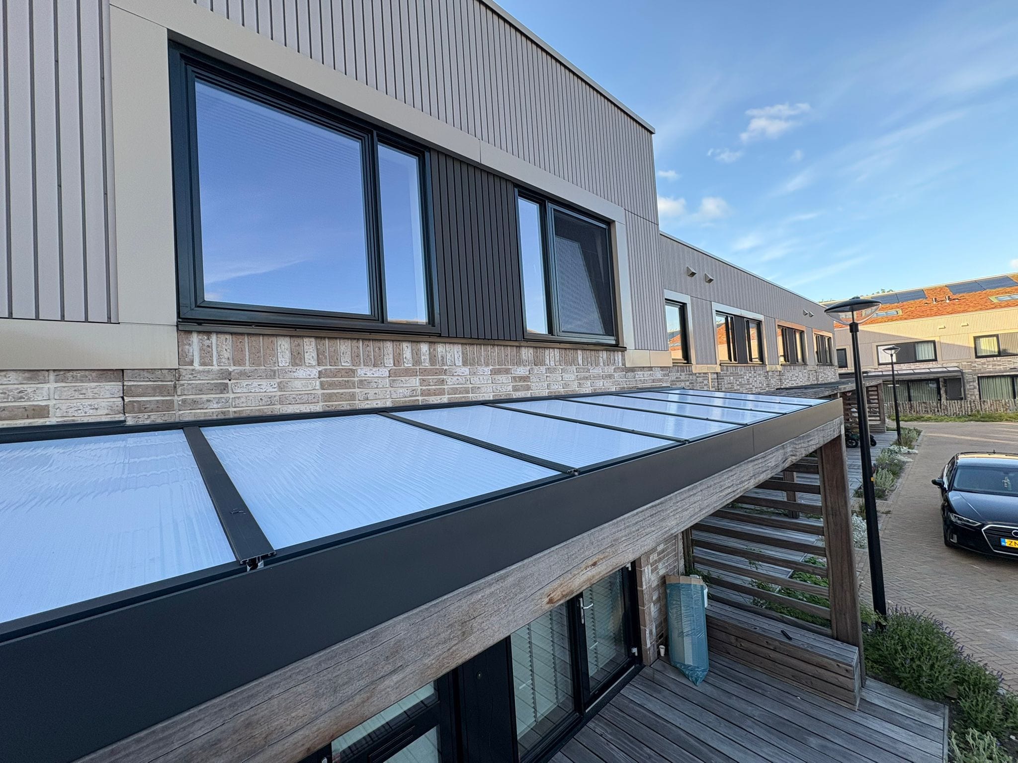 Terrasoverkapping met Polycarbonaat
